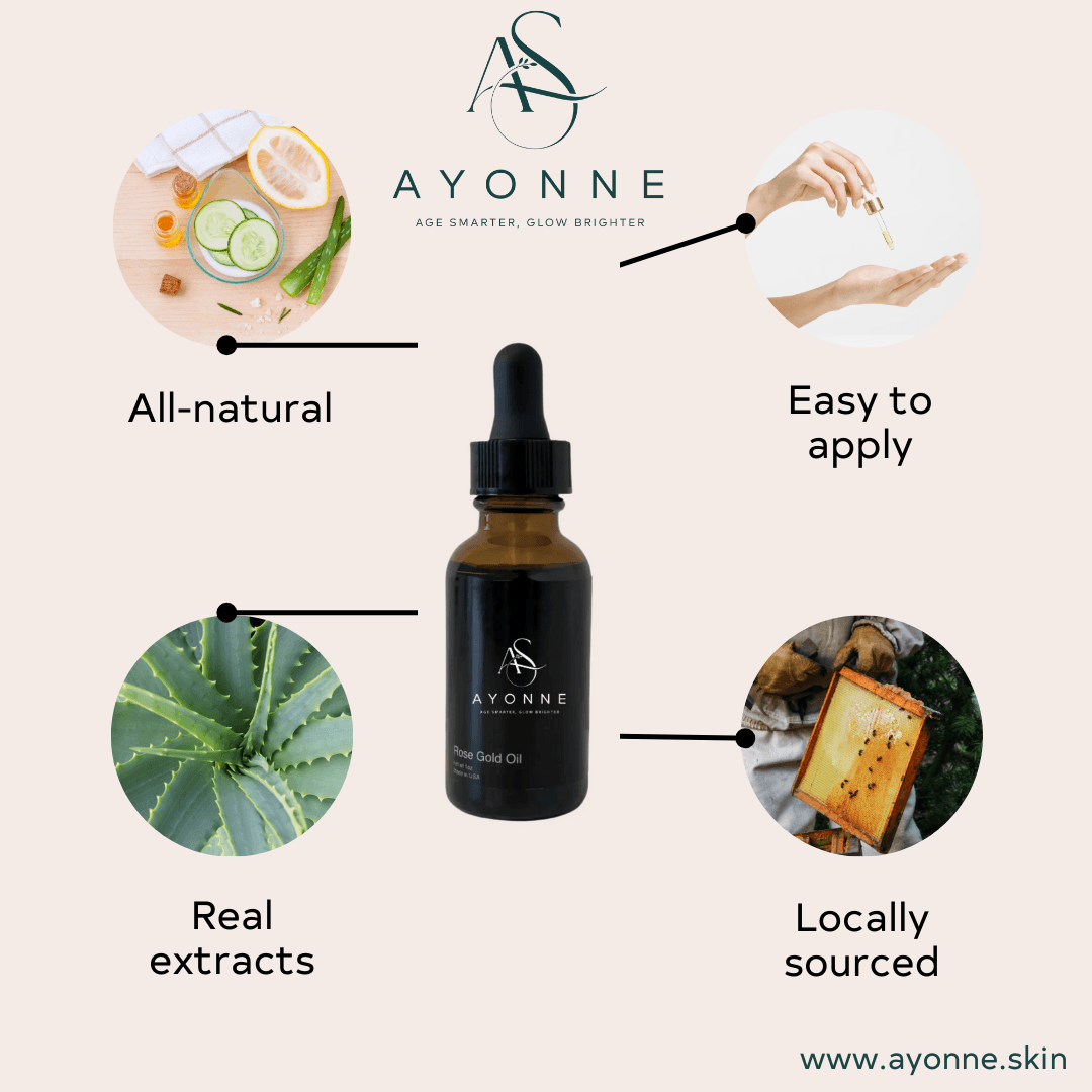 Anti-Aging Rose Gold Oil